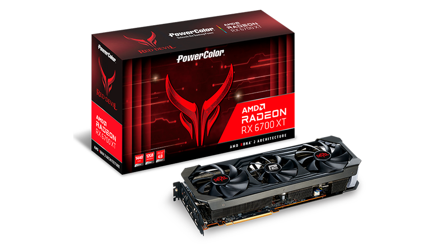 PowerColor Red Devil AMD RX 6700XT 12GB-GDDR6
