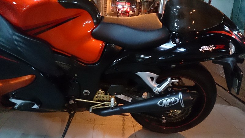 ท่อ M4 ทรง GP สำหรับ HAYABUSA ปี 08-ขึ้นไป (For Exhibition only)