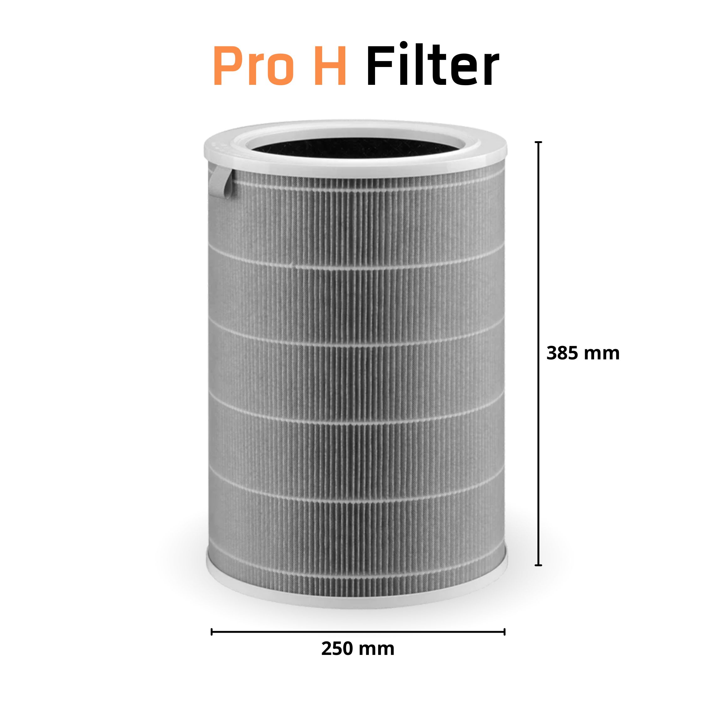ไส้กรองอากาศ Xiaomi (สีเทา) รุ่น 4 Lite / 4 Pro / 4 & 4 TH / Pro H / 4 compact สำหรับ เครื่องฟอกอากาศ MI Air Purifier Filter