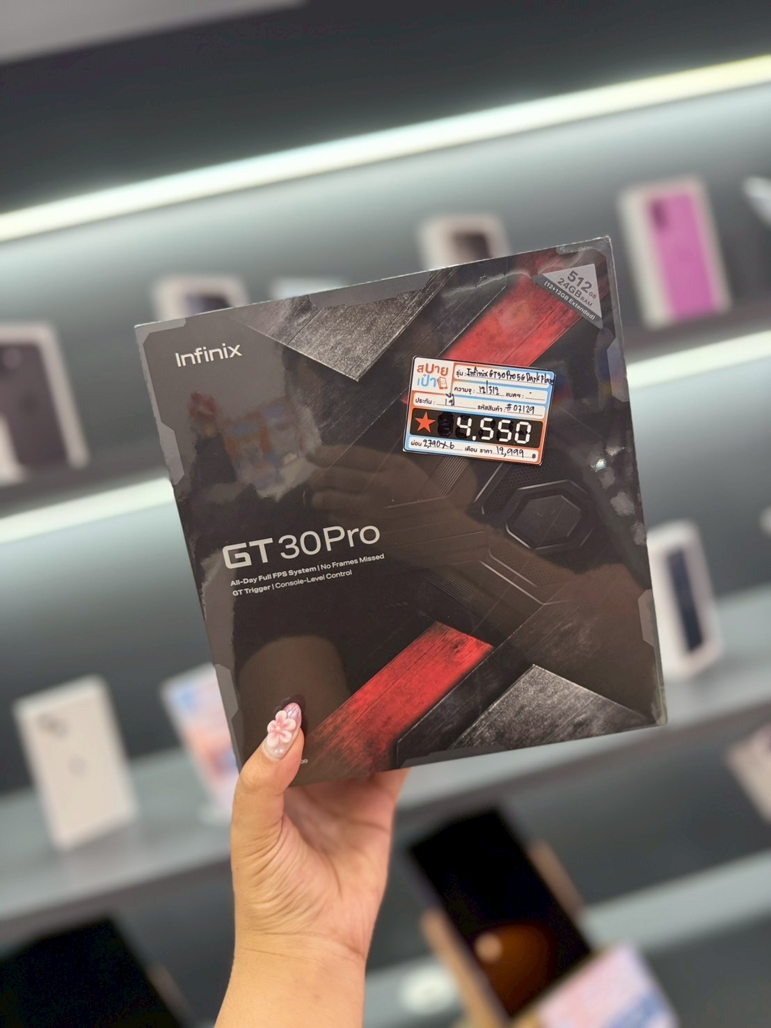 Infinix GT30 Pro 12/512 สี Dark Flare