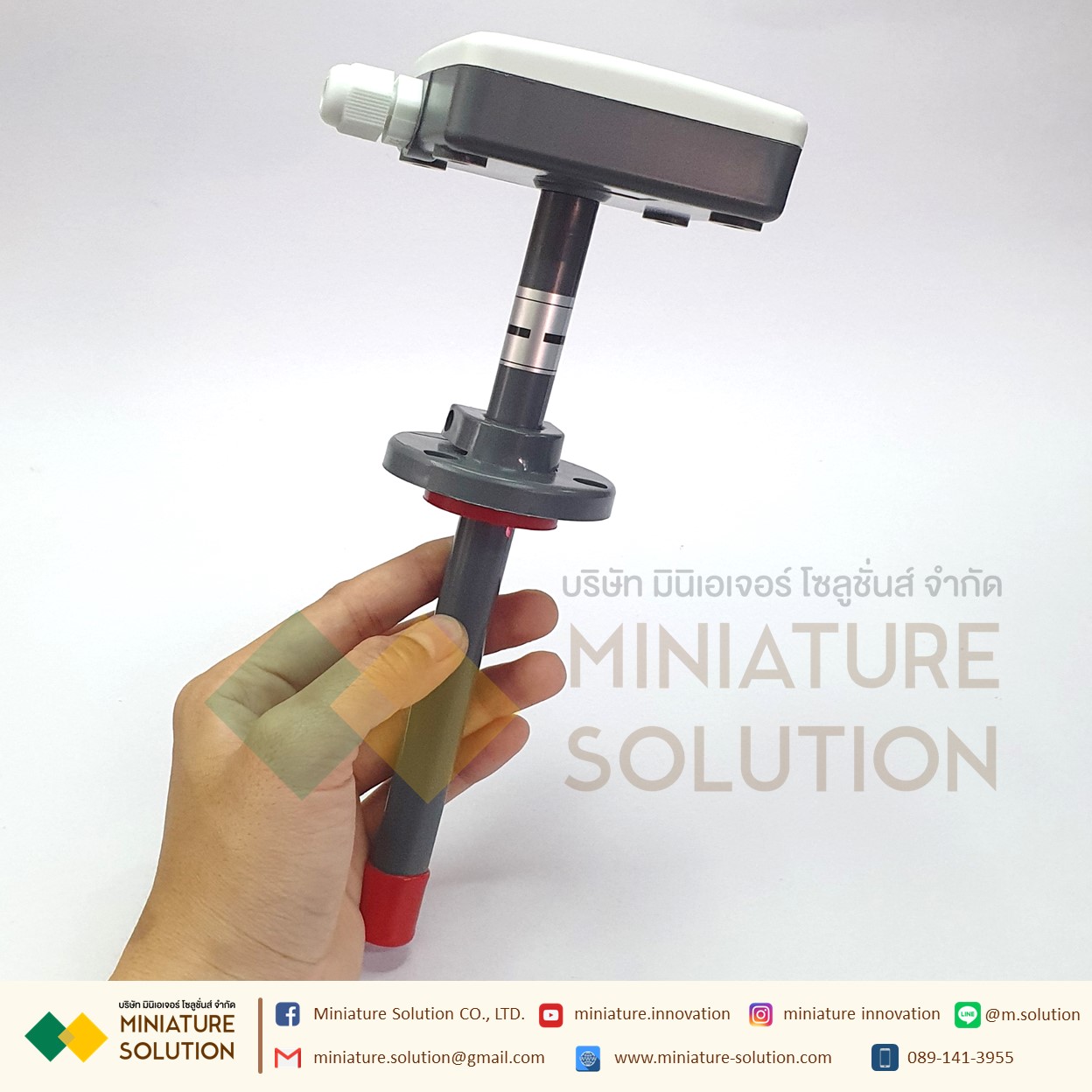 Pipeline wind speed sensor transmitter high temperature corrosion resistant industrial pipe channel wind speed monitoring RS485 anemometer Size : RS485 (0~20m/s)