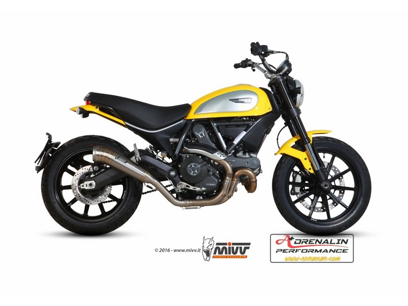 ท่อ Mivv รุ่น Ghibli สำหรับ Scrambler 800 (For Exhibition only)