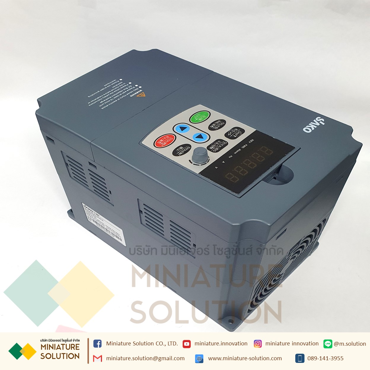 SAKO SKI670 2.2KW 220VAC to 380VAC Vfd อินเวอร์เตอร์แปลงความถี่ตัวแปลงสําหรับมอเตอร์ 220V