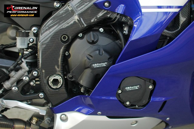 GB RACING - ครอบเครื่อง กันเครื่อง(SET) ซ้าย-ขวา สำหรับ R6 ปี 2017+