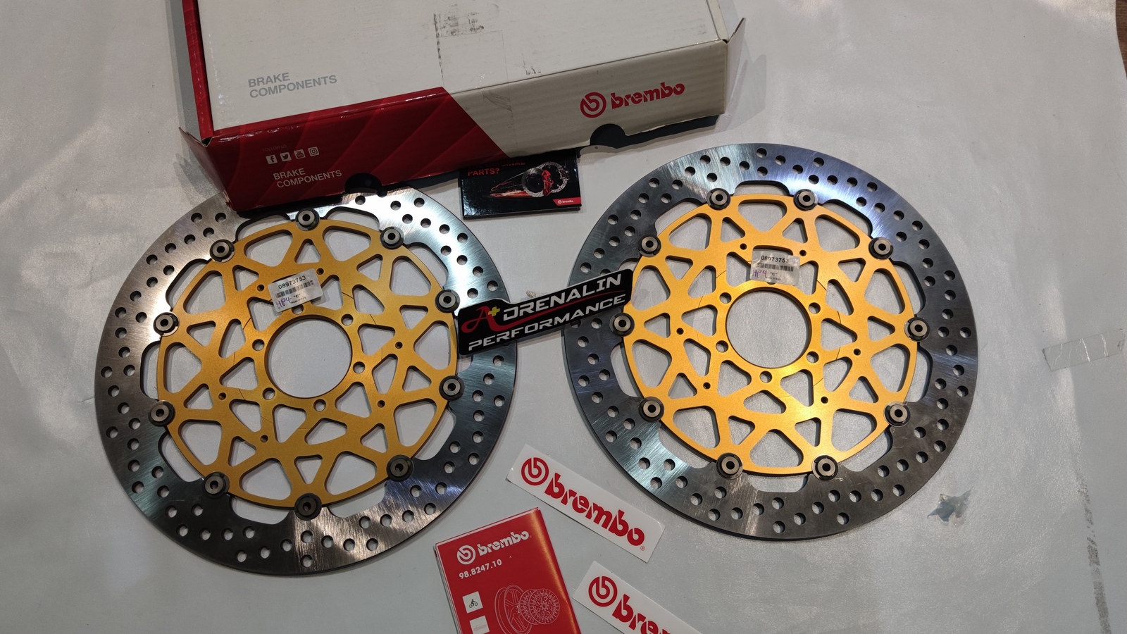จานเบรคหน้า brembo HP supersport สำหรับ S1000RR 15+