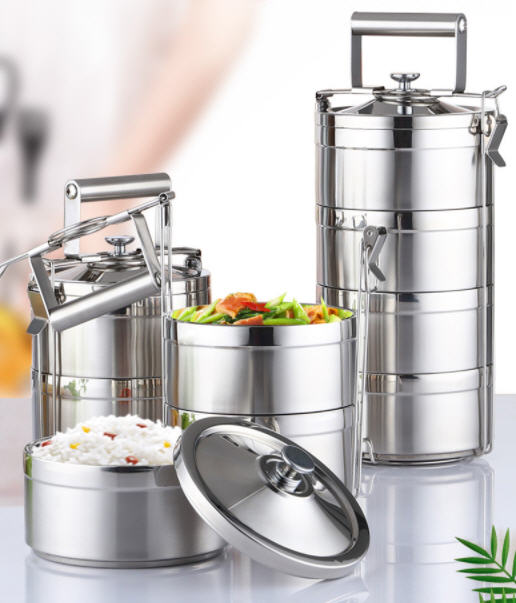 ปิ่นโตสแตนเลส,ปิ่นโต,ปิ่นโตเก็บอุณหภูมิ,ปิ่นโต2ชั้น,3ชั้น,4ชั้น