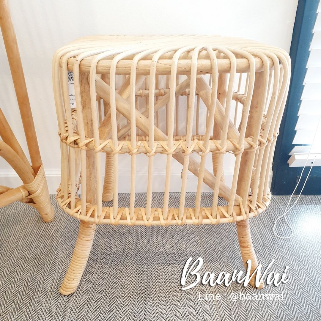 เก้าอี้หวาย สตูลหวาย เก้าอี้วินเทจ rattan chair vintage