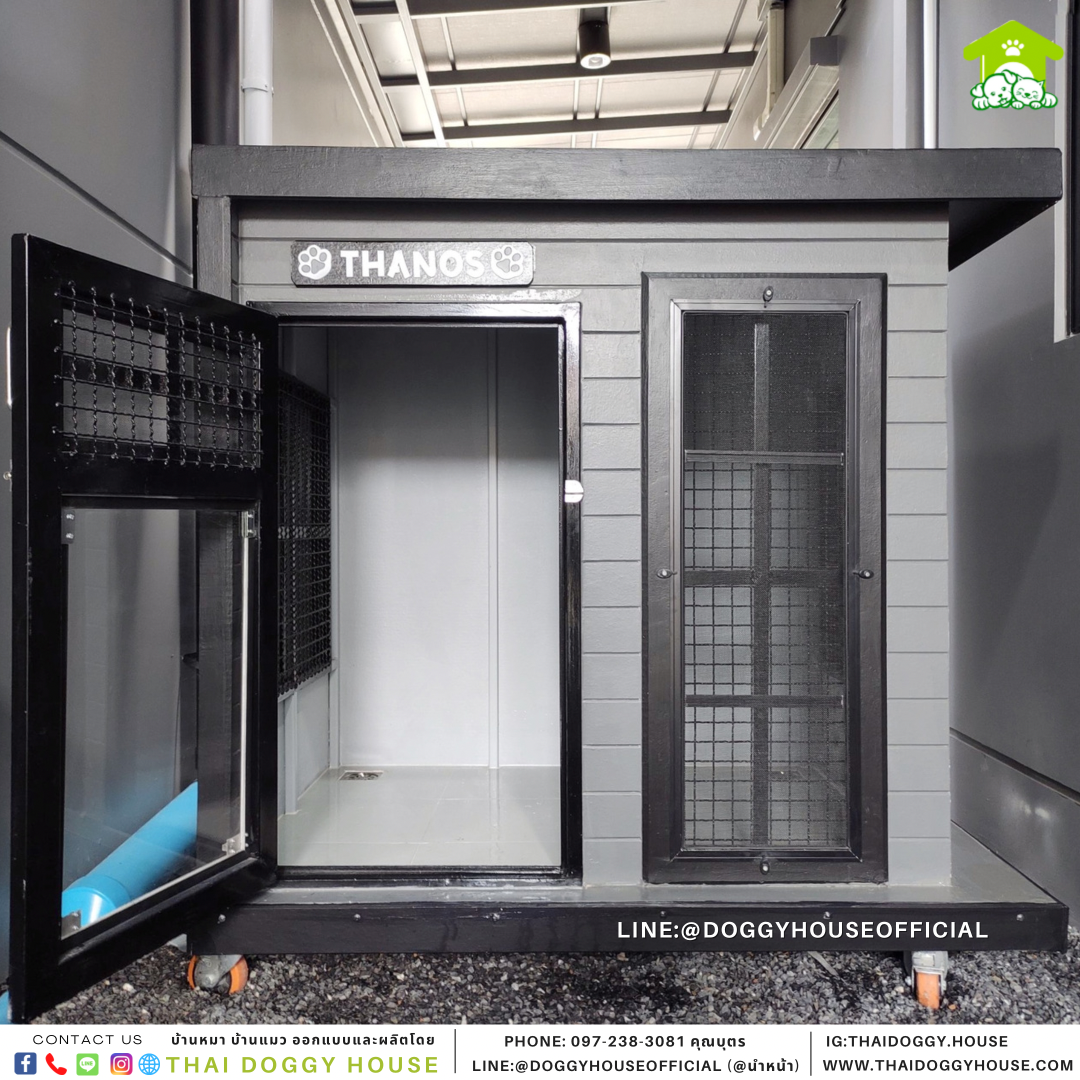 บ้านหมา แบบบ้าน Box style Mini