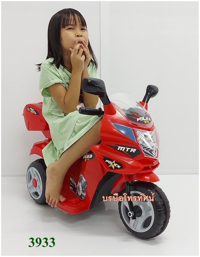 รถแบตเตอรี่เด็กผู้ชาย รถช๊อปเปอร์ รถตำรวจ มอเตอร์ไซค์ของเล่นเด็ก