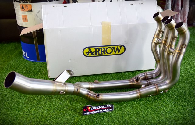Arrow คอฟูล สำหรับ S1000RR 2020+ ไทเทเนียม และ แสตนเลส (For Exhibition only)
