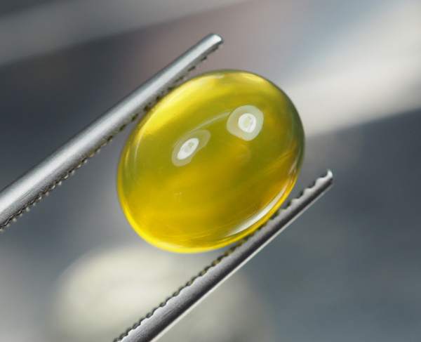 โอปอลสีเหลือง (Yellow Opal Mexico) 3.05 กะรัต