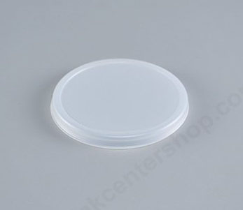 ฝาเรียบ PS 4 oz. สีขาว ICE (100 ใบ/ห่อ) (09-0583)