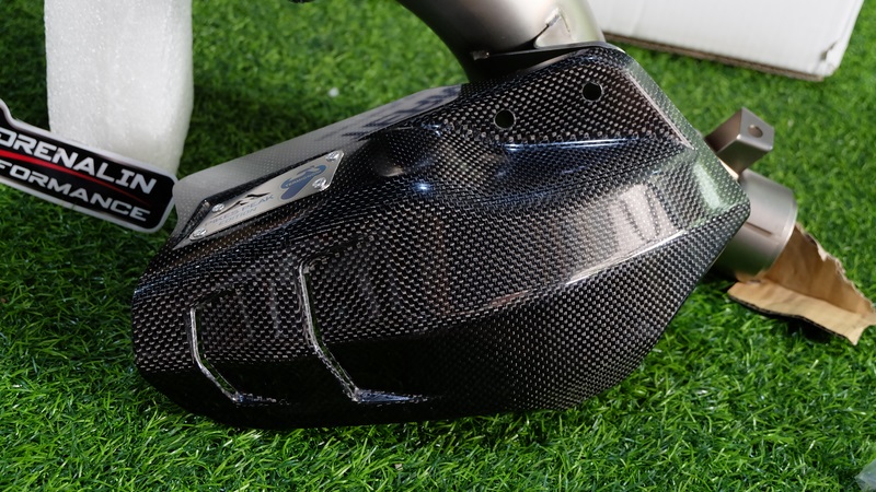 ท่อ Termignoni ทรงสั้น Racing ไทเทเนียม สำหรับ Multi 1200/1260 (For Exhibition only)