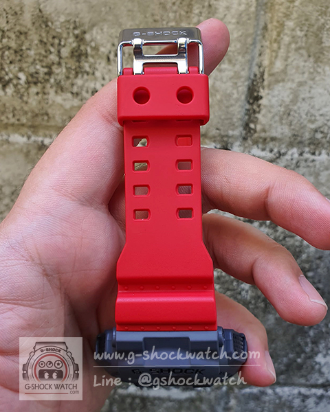 CASIO G-SHOCK นาฬิกาข้อมือ นาฬิกากันน้ำ นาฬิกาของแท้ ประกันศูนย์ CMG 1 ปี รุ่น GA-140-4A ดำ-แดง