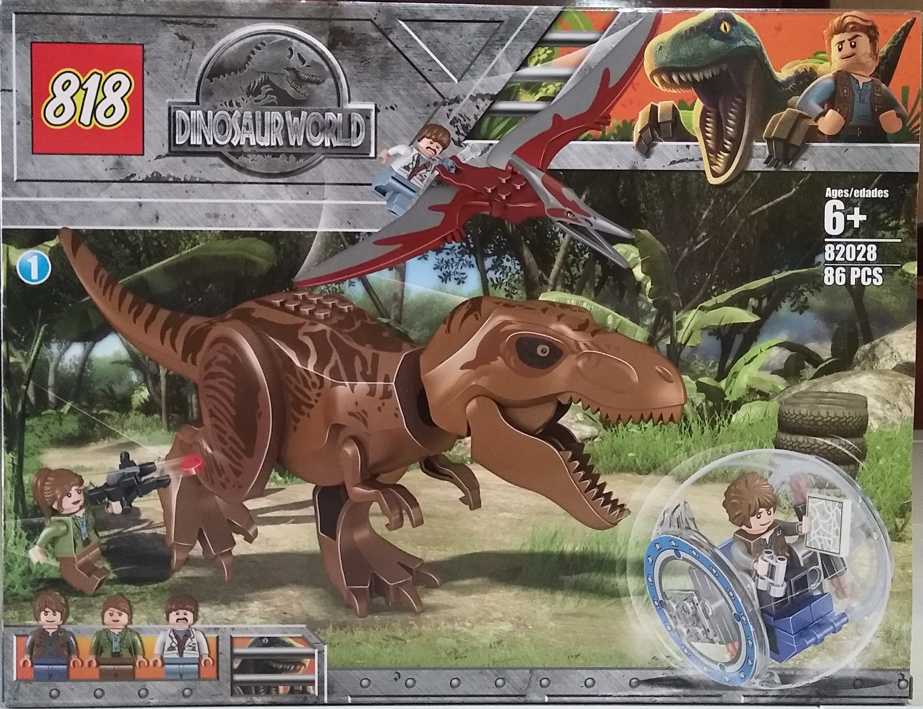 เลโก้จีน 818 No.82028-1 ชุด Jurassic World