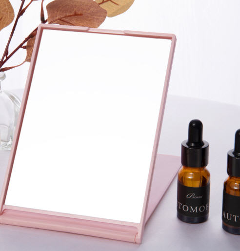 กระจกพับได้,กระจกพกพา,กระจกสกรีนโลโก้,สินค้าพรีเมี่ยม,ของแจก,ราคาถูก