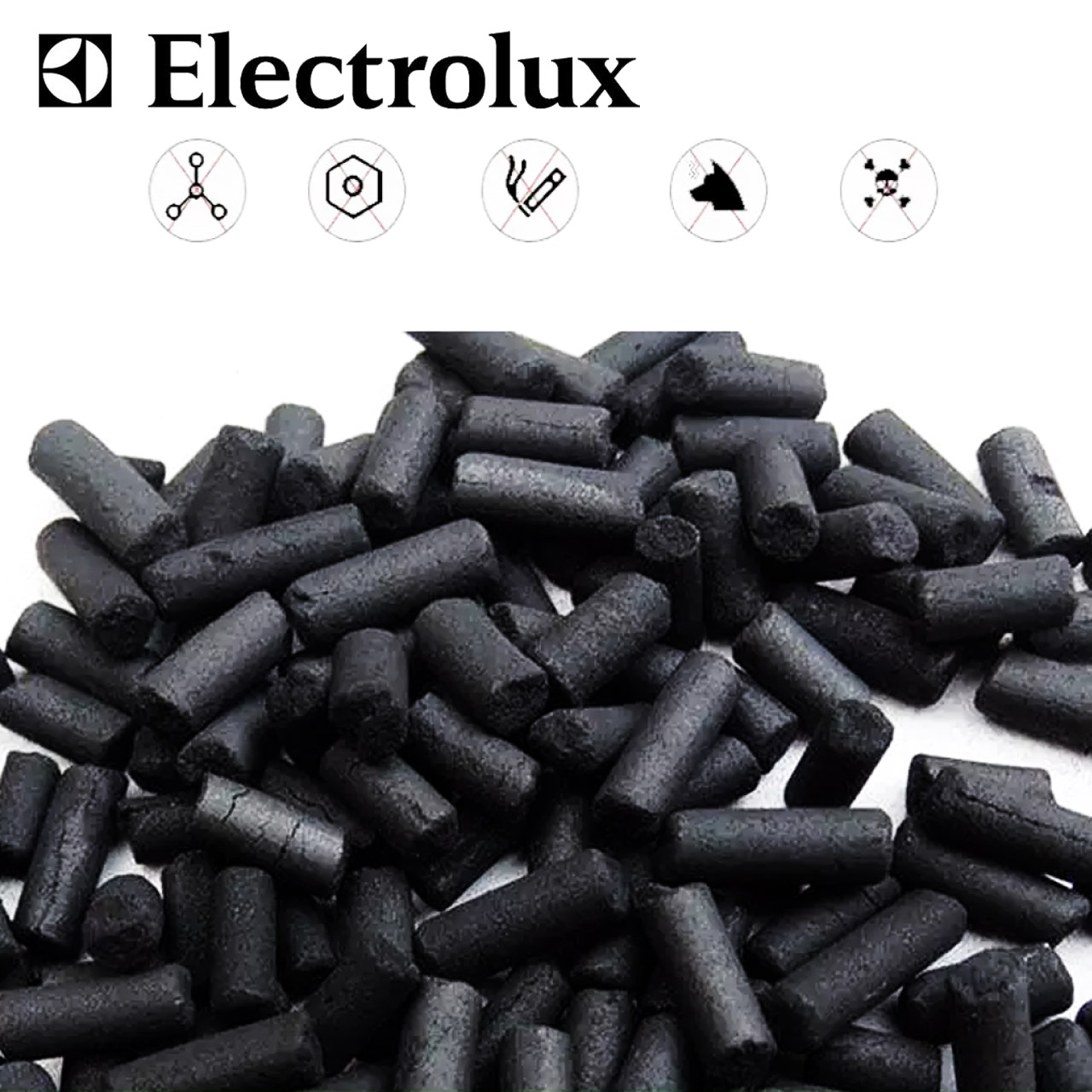 แผ่นกรองเครื่องฟอกอากาศ Electrolux EAC415 (ครบชุด 2แผ่น Hepa + Carbon)