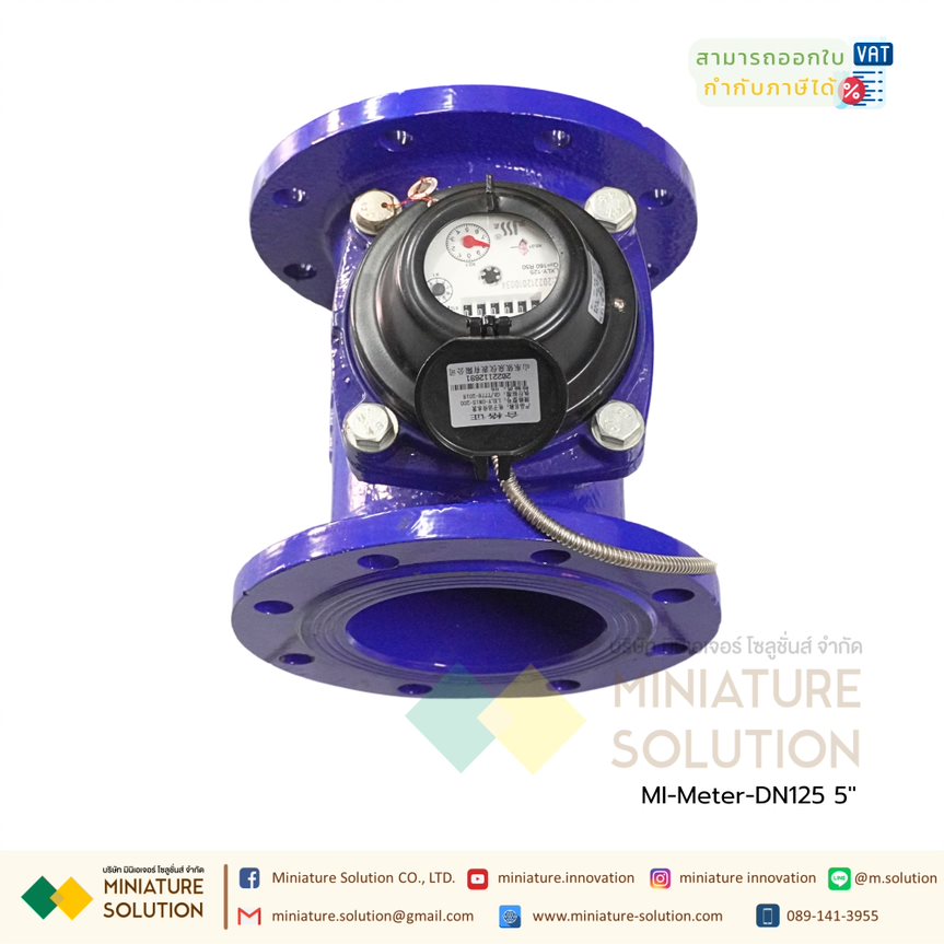 มิเตอร์วัดการใช้น้ำ RS485 Water Flow Meter RS485 MODBUS output DN40 1 1/2"/ DN65 2 ½"/ DN80 3"/ DN125 5"/DN150 6"/DN200 8"