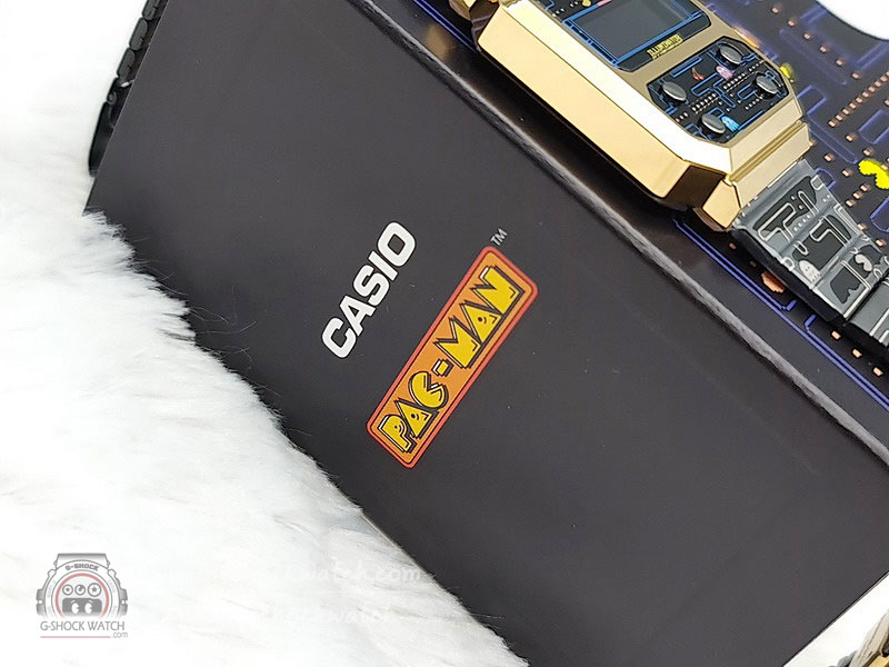 CASIO นาฬิกาข้อมือ นาฬิกากันน้ำ นาฬิกาของแท้ ประกันศูนย์ CMG 1 ปี รุ่น A100WEPC-1B