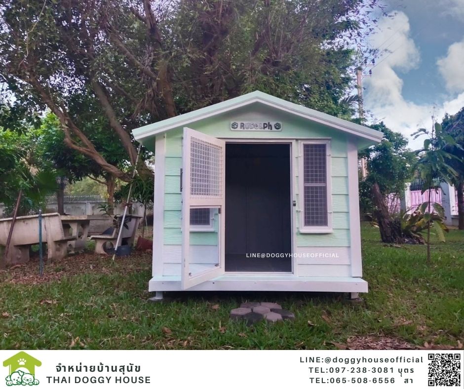 บ้านหมา ทรงจั่ว