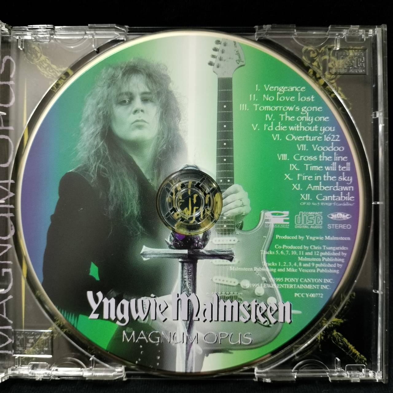 Yngwie Malmsteen – Magnum Opus / JAPAN / กล่องสวมเก่าเก็บถลอก / มีรอยบ้าง / มี Obi