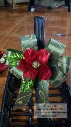 "งานตัวอย่าง" รับทำโบว์ติดกระเช้า โบว์ติดของชำร่วย โบว์ของขวัญ โบว์รางวัล โบว์ประกวด โบว์ติดรางวัล