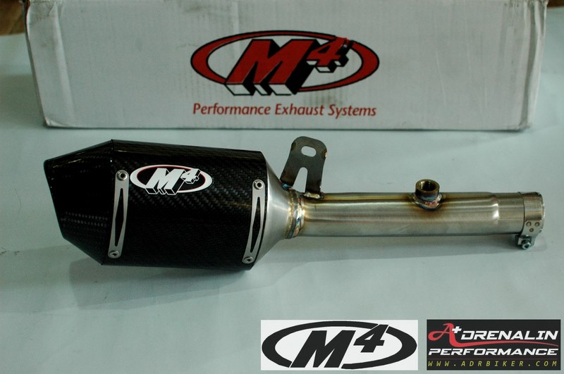 ท่อ M4 STREET SLAYER (shorty) carbon สลิปออน สำหรับ R3 (For Exhibition only)