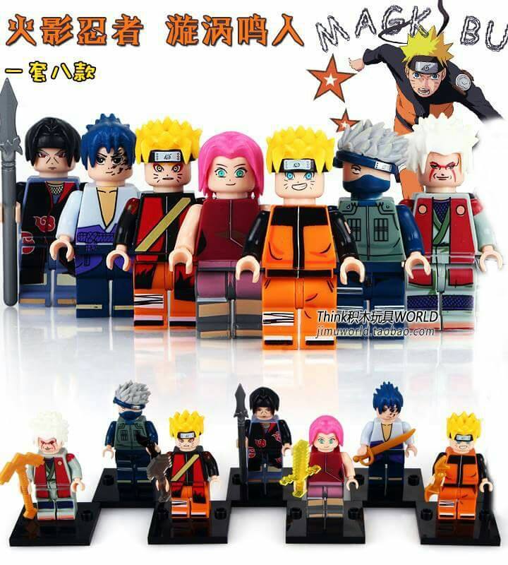 เลโก้จีน ชุด นารูโตะ Naruto (สินค้ามือ 1 ไม่มีกล่อง)