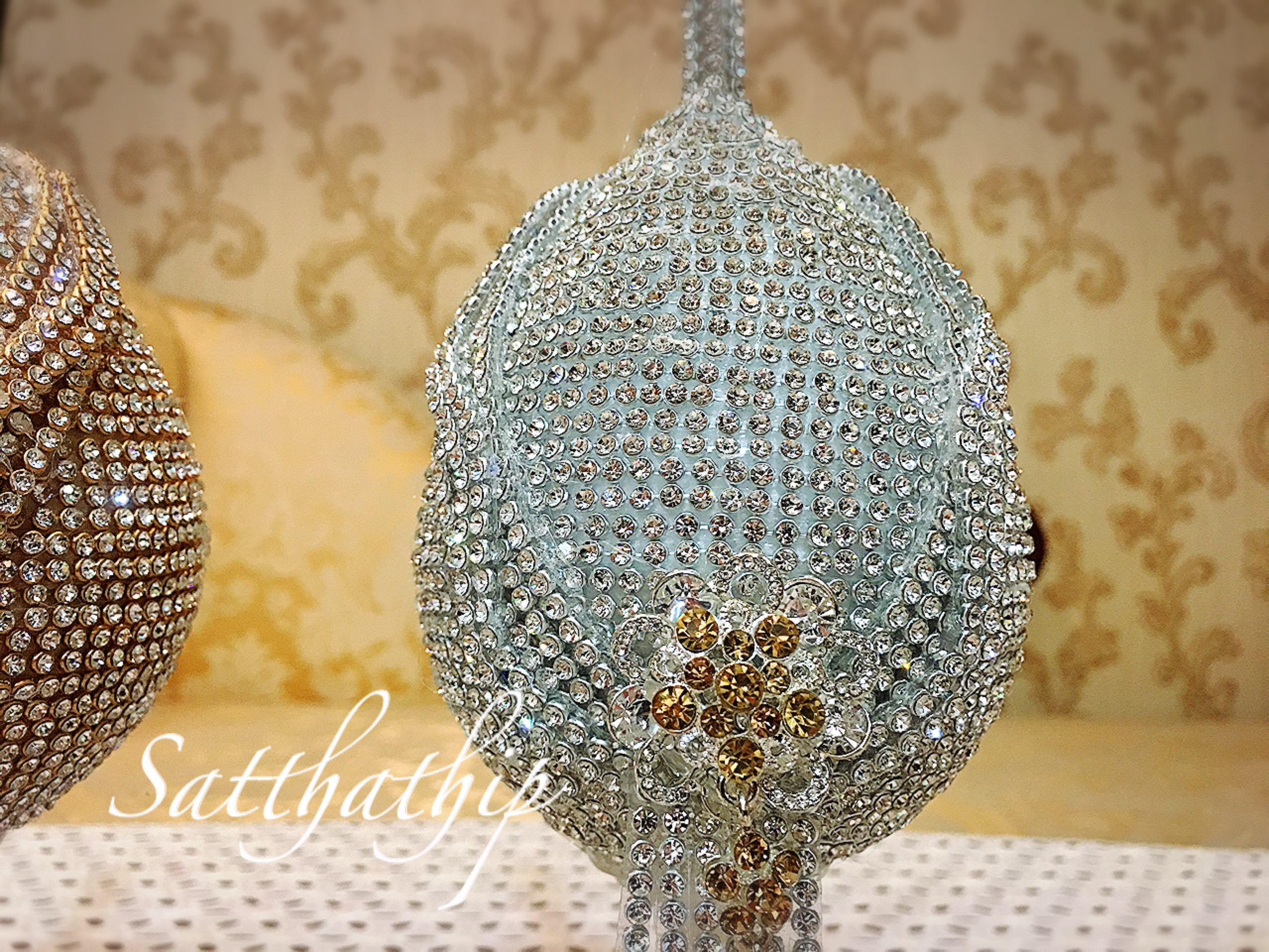 พานพุ่ม - พานพุ่มสักการะ - พานพุ่มเงินทอง - Phan bush