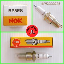 🛑อะไหล่เทียมเทียบแท้ หัวเทียนแท้ NGK BP8ES เกลียวยาว หัวเทียนรถมอเตอร์ไซค์ 2จังหวะ