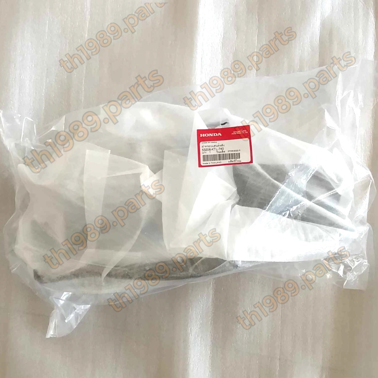 53206-KTL-740 ฝาครอบแฮนด์หลัง WAVE100 2005 , WAVE100Z , WAVE100S อะไหล่แท้ HONDA