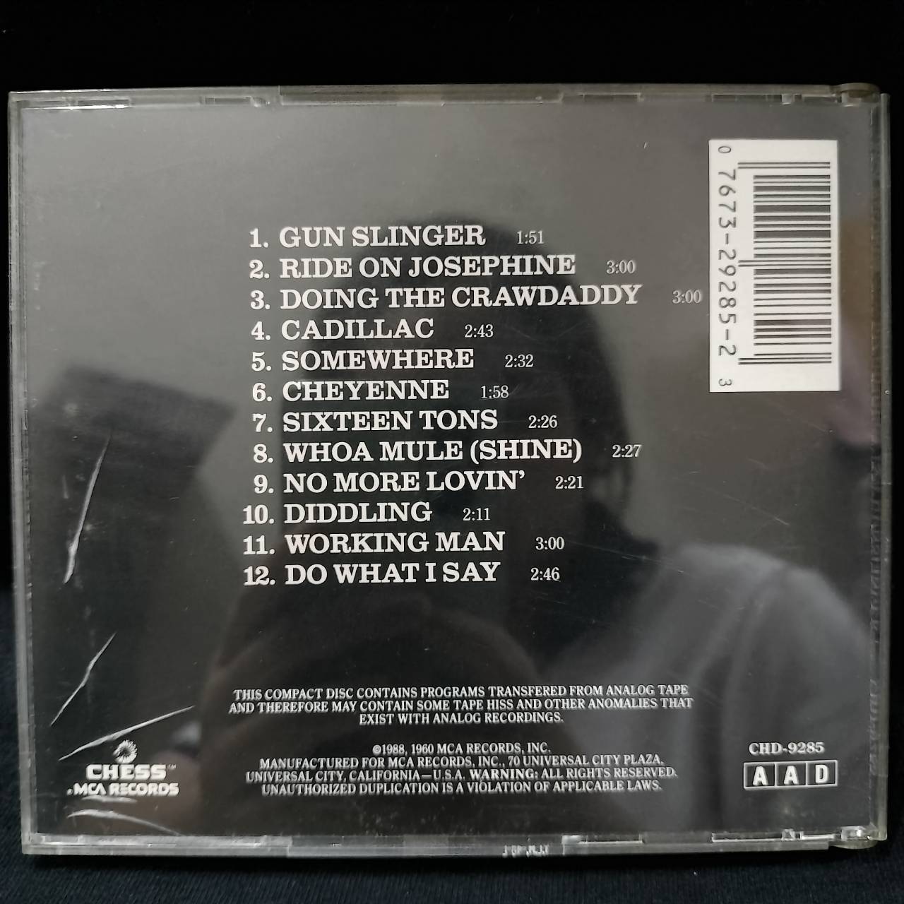 Bo Diddley – Bo Diddley Is A Gunslinger / USA / แผ่นดี