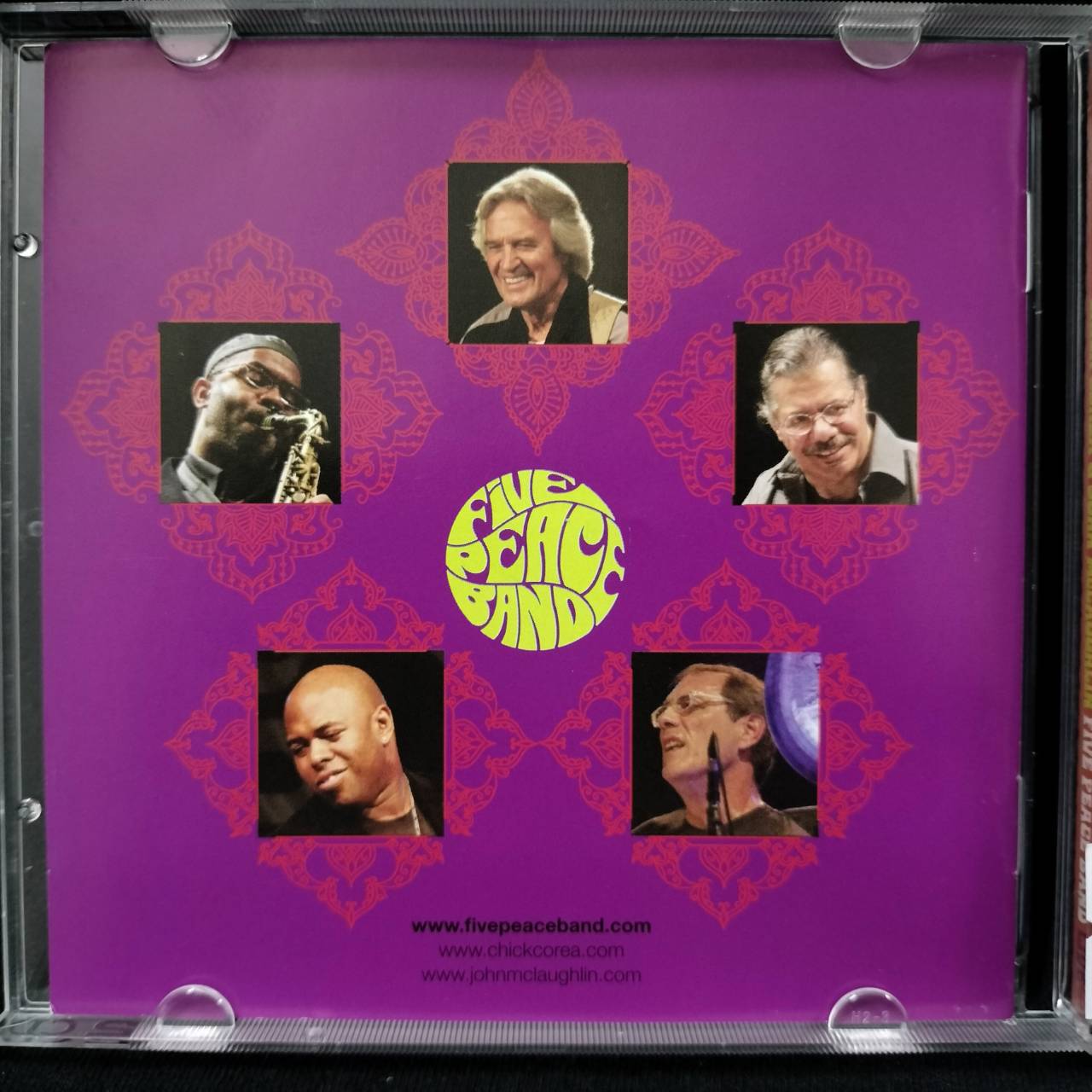 Chick Corea+John McLaughlin – Five Peace Band Live / THAILAND / 2CD / แผ่นสวย