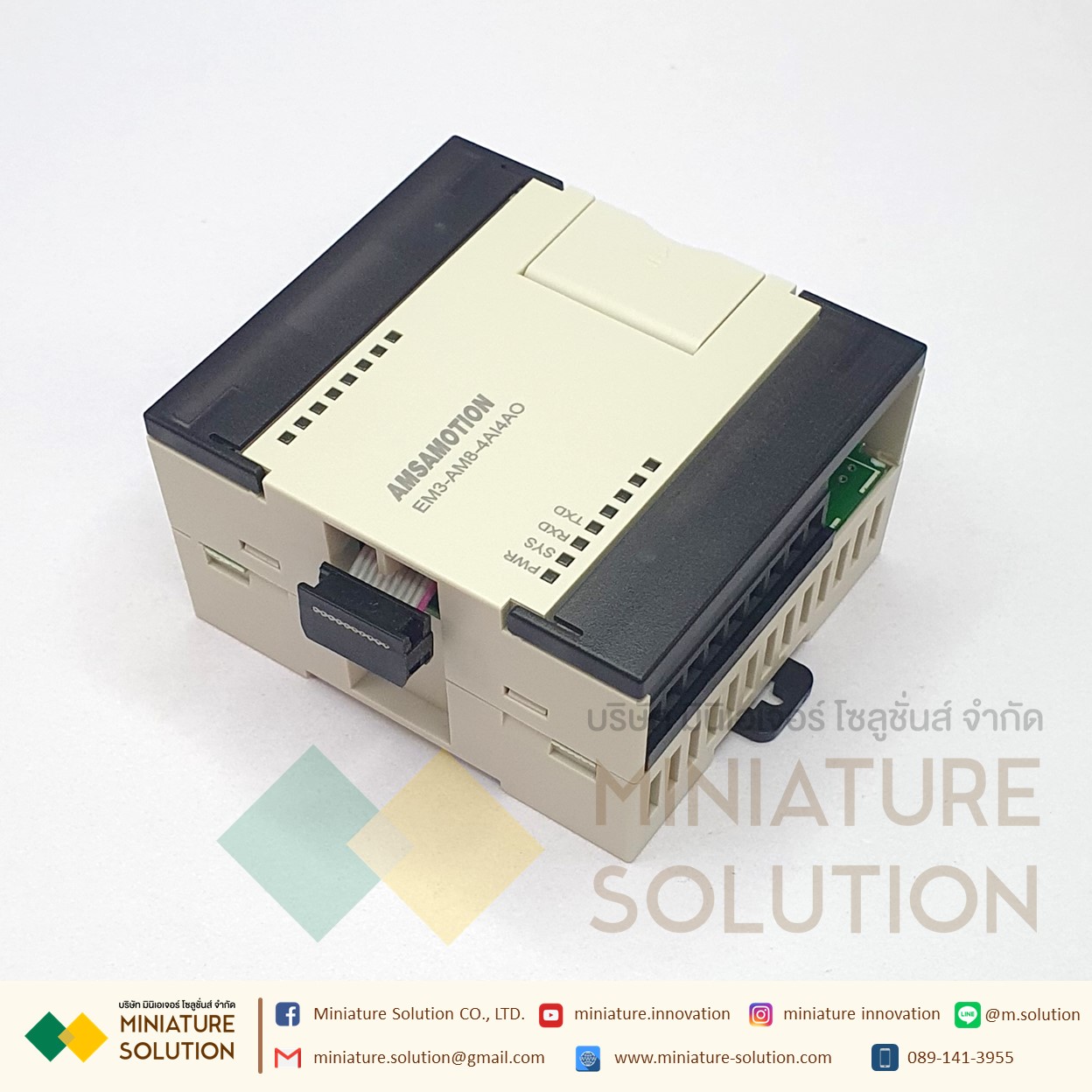 AMSAMOTION PLC RS422 RS485 Series FX3U Relay/Transistor Controller USB-SC09-FX Programming Cable