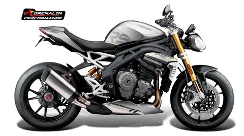 Evotech - กันล้ม (Frame sliders) สำหรับ Triumph Speed triple 1200 R/RS / RR 2021+