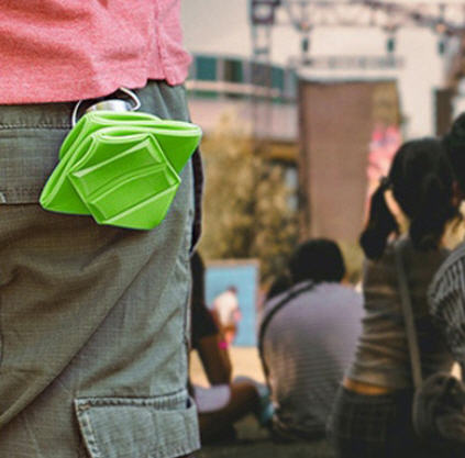 ขวดน้ำซิลิโคน,ขวดน้ำซิลิโคนพับได้