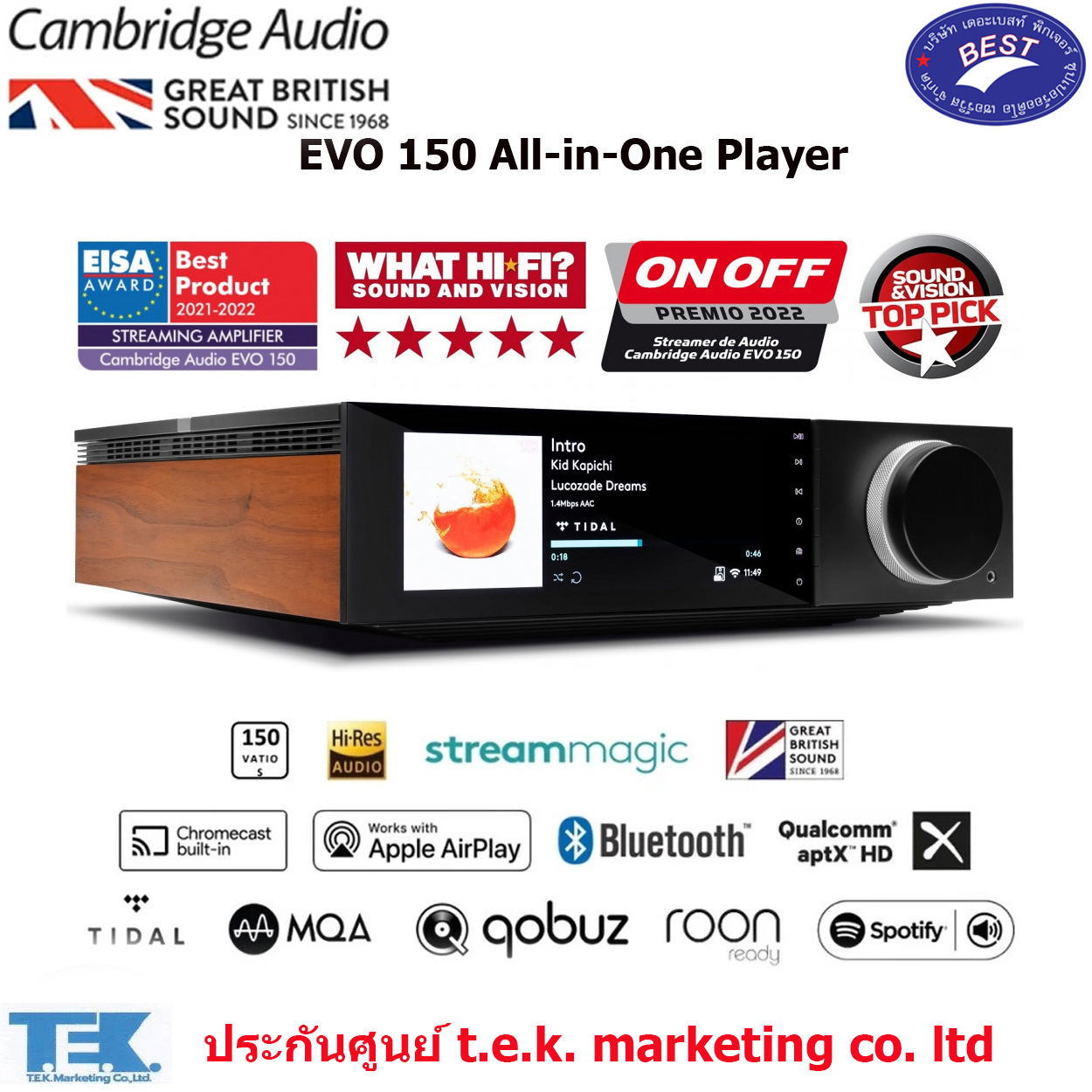 CAMBRIDGE AUDIO EVO150 All In One Player