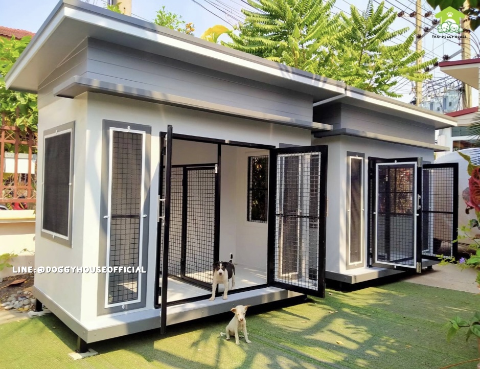 บ้านหมา แบบบ้าน 𝐕𝐢𝐧𝐭𝐚𝐠𝐞 𝐬𝐭𝐲𝐥𝐞