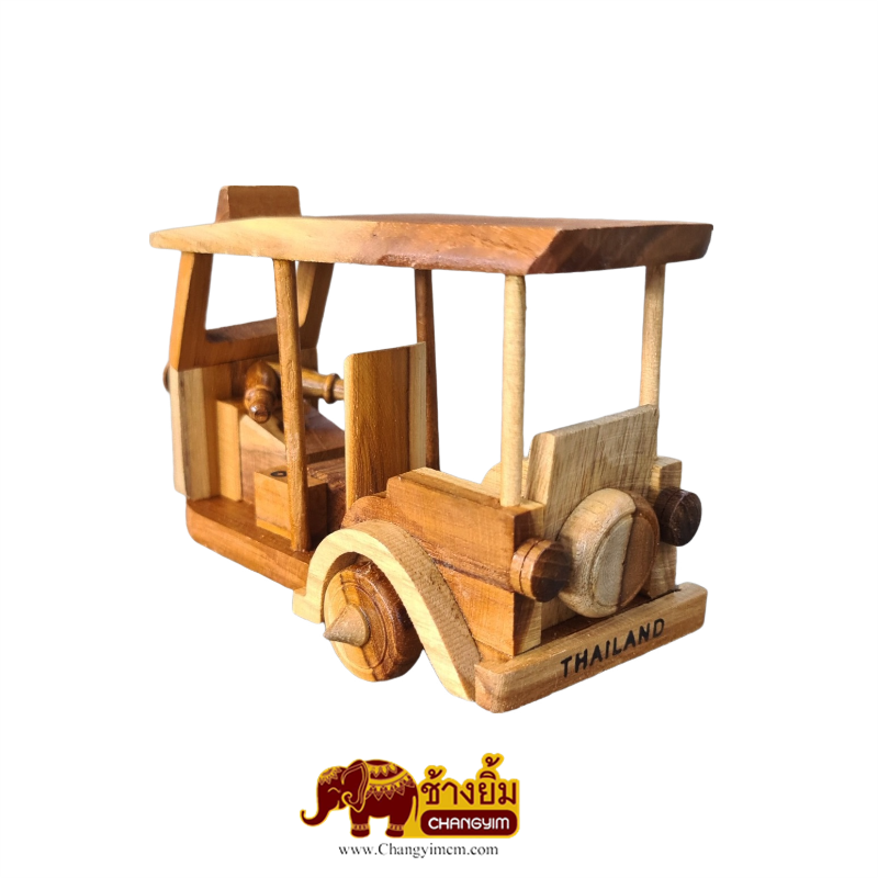 รถตุ๊กตุ๊กไม้