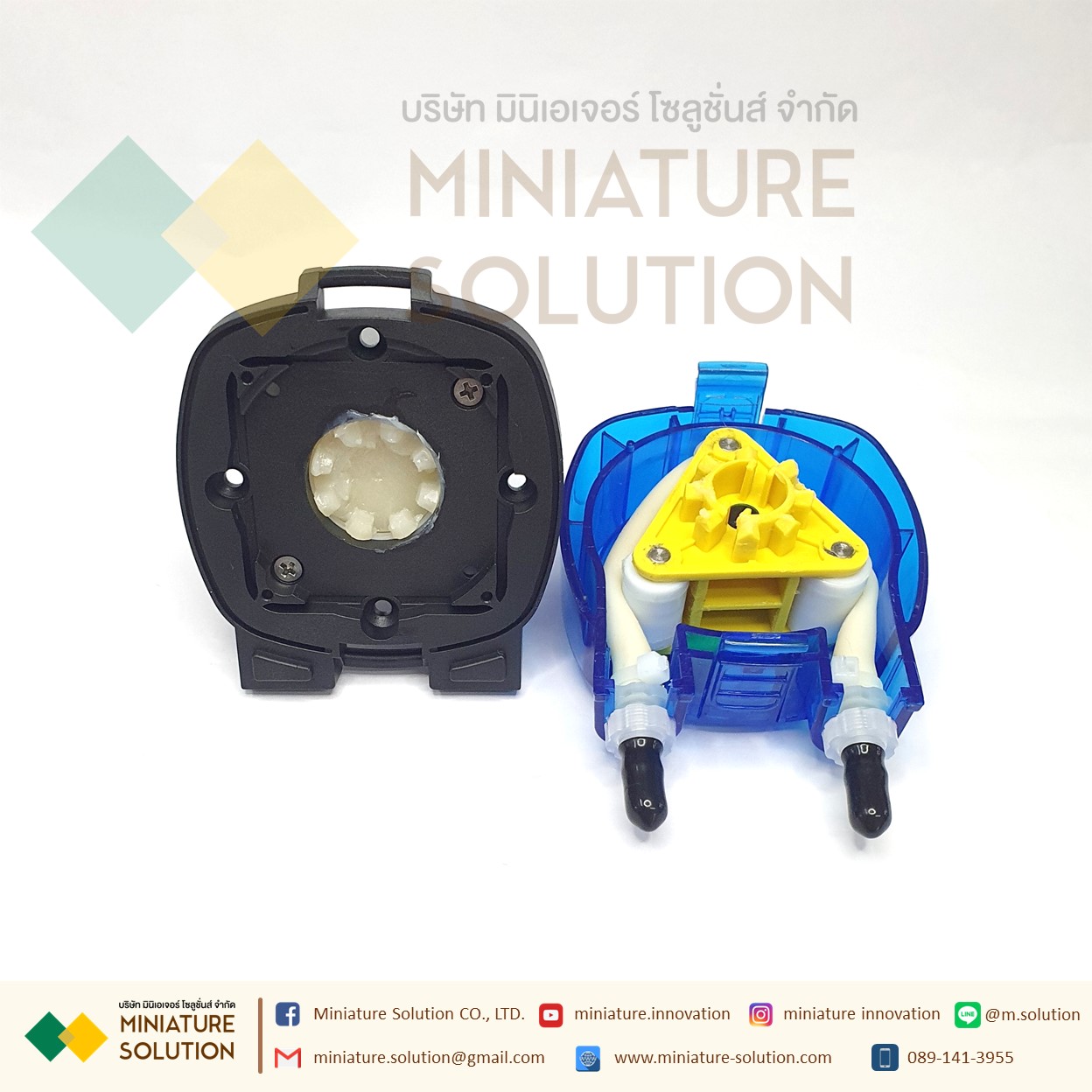 Kamoer Motor Peristaltic Dosing Pump ปั๊มปุ๋ย ปั๊มสารเคมี เกรดอุตสาหกรรม Dosing Liquid Transfer (KHM-SV3N40)