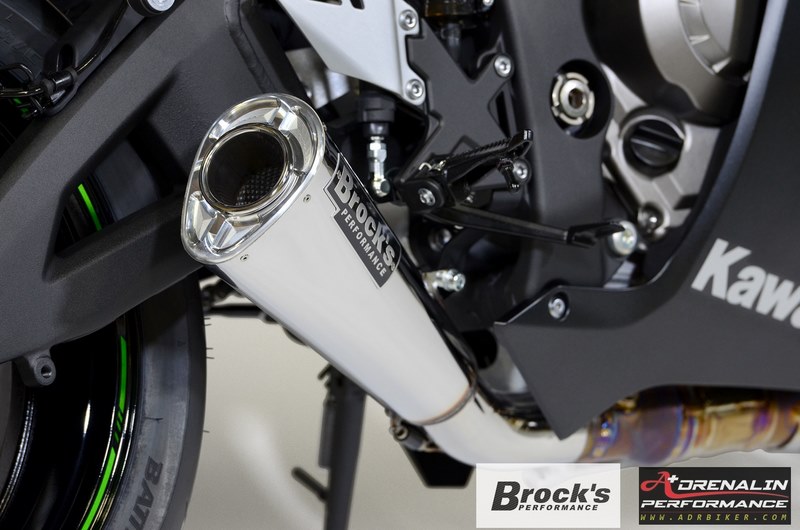 ท่อ Brocks Performance รุ่น Alien (Stainless/Black Ceramic Slip/Full) สำหรับ ZX10 ปี 2016 ขึ้นไป (For Exhibition only)