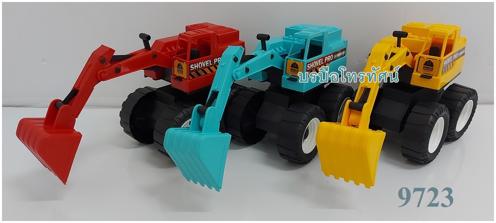 รถแม็คโคร ตีนตะขาบ รถจก รถเจาะ #รถตักดิน รถเกดดินรถของเล่นเด็ก