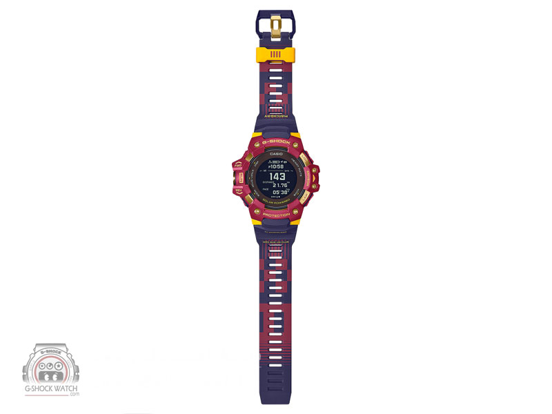 CASIO G-SHOCK นาฬิกาข้อมือ นาฬิกากันน้ำ นาฬิกาของแท้ ประกันศูนย์ CMG 1 ปี รุ่น GBD-H1000BAR-4