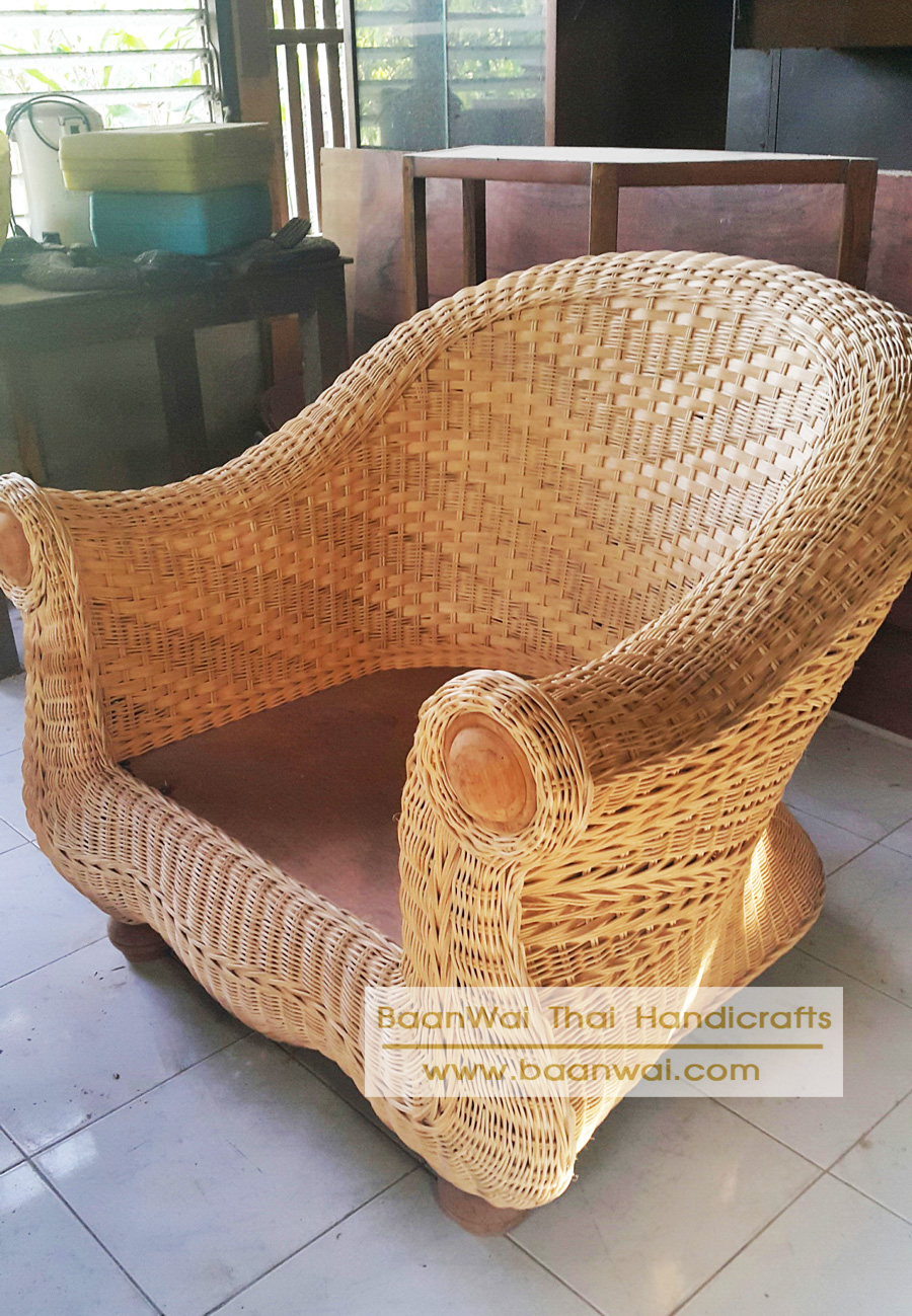 ชุดรับแขกหวายแท้ (Made to Order)