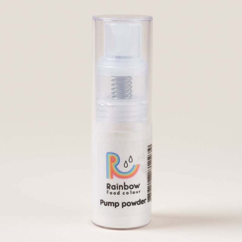 สีฟองดองท์ชนิดสเปรย์ตรา Rainbow Silver 10 g. Decorative Edible Spray Glitter Gold 10 g. (06-7679)