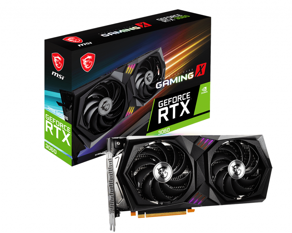 MSI GAMING X RTX 3060 12GB-GDDR6 LHR