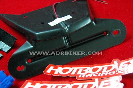 ที่ยึดทะเบียน (ท้ายสั้น) HOTBODIES สำหรับ NINJA250 \'13