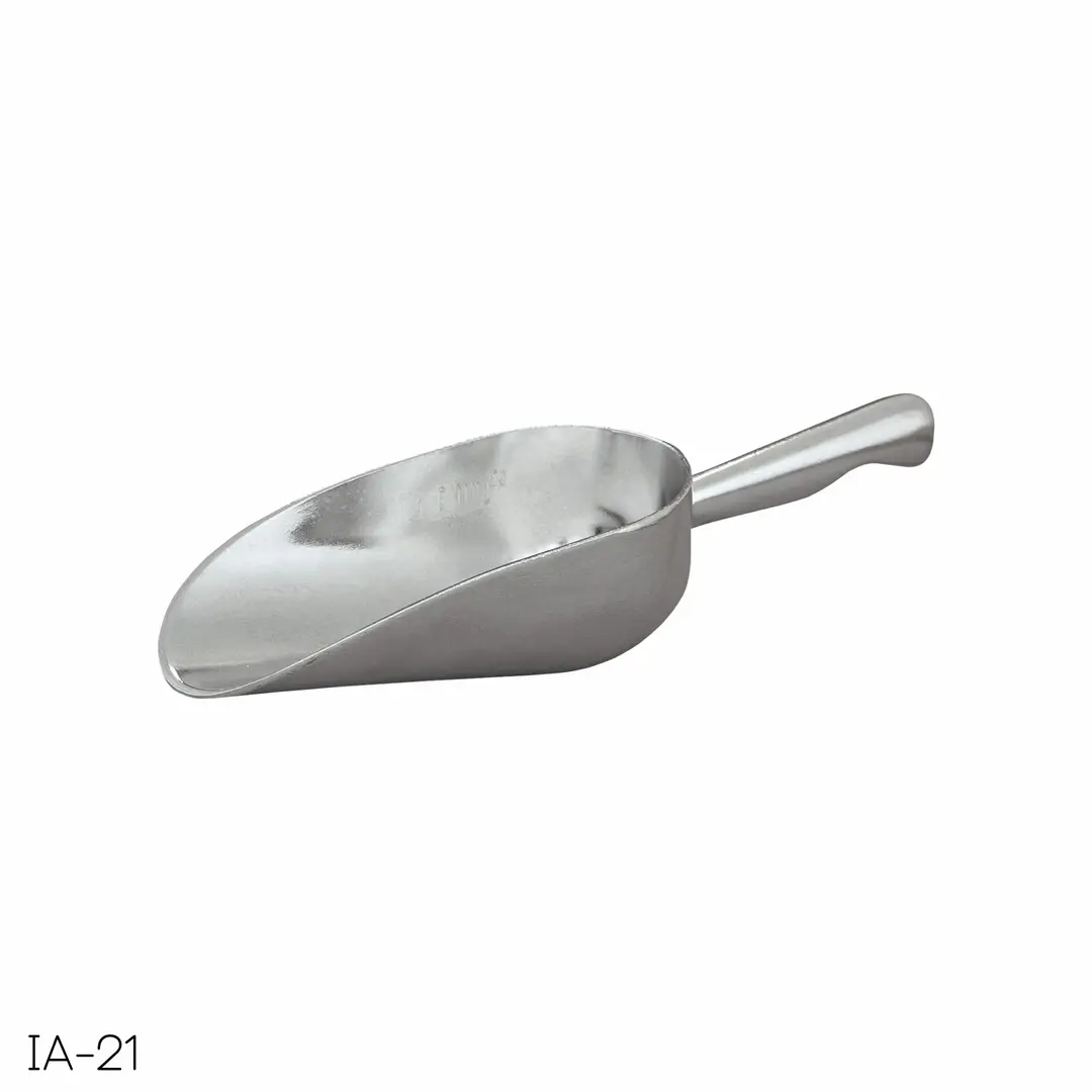 ที่ตักน้ำแข็ง / ตักแป้งอลุมิเนียม 21 cm. (12-8702)