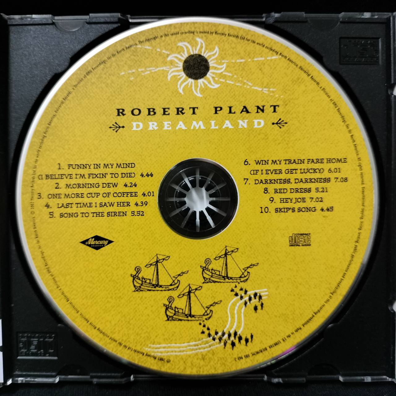 Robert Plant – Dreamland / GERMANY / ปกฉีกเล็กน้อย / แผ่นสวย