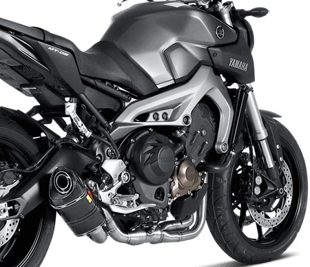 ท่อ Akrapovic full system สำหรับ FZ9, MT09 ปลาย Carbon (For Exhibition only)